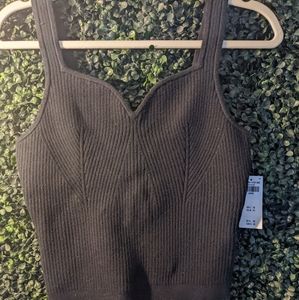 Abercrombie sweetheart crop tank top